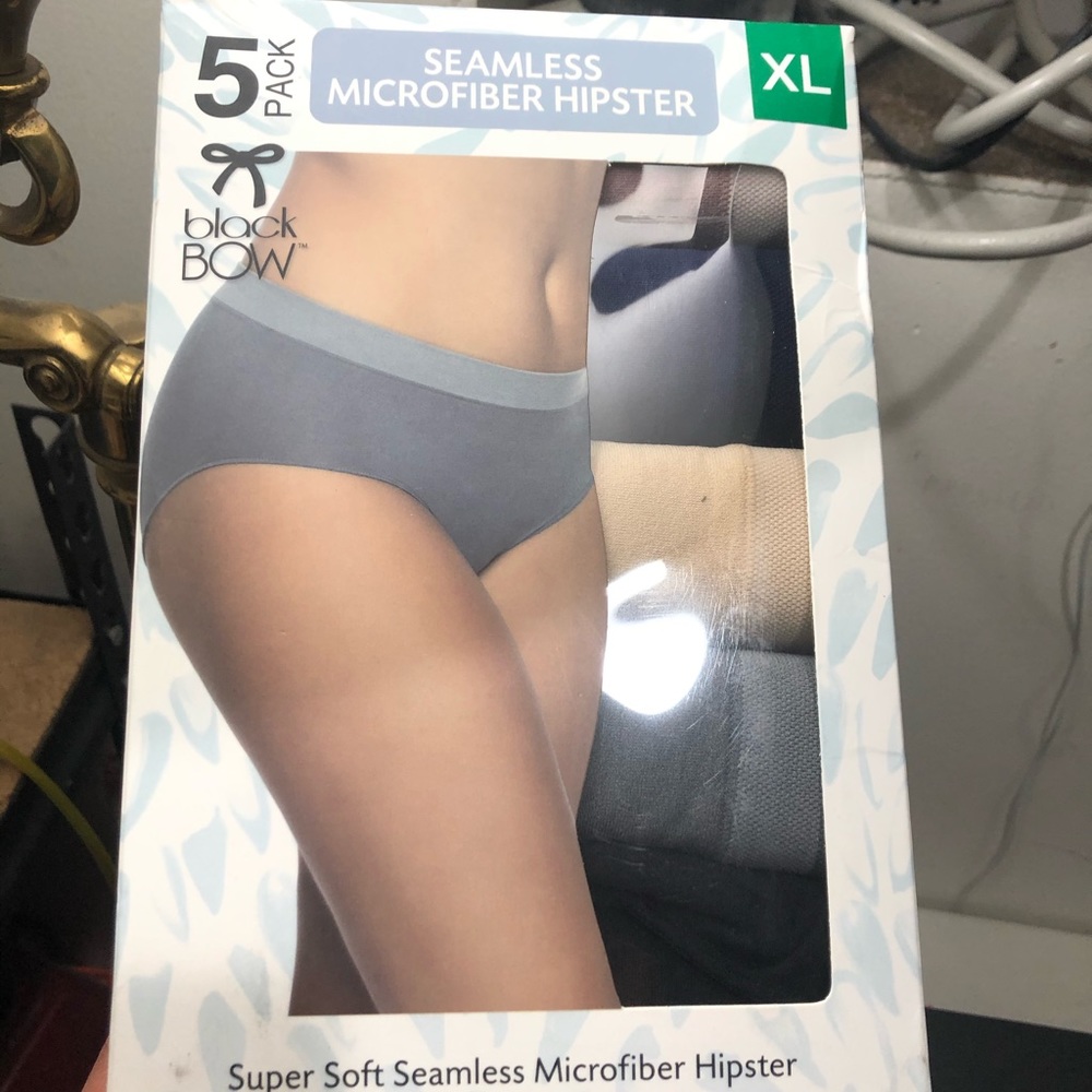 Black‎ bow women underwear